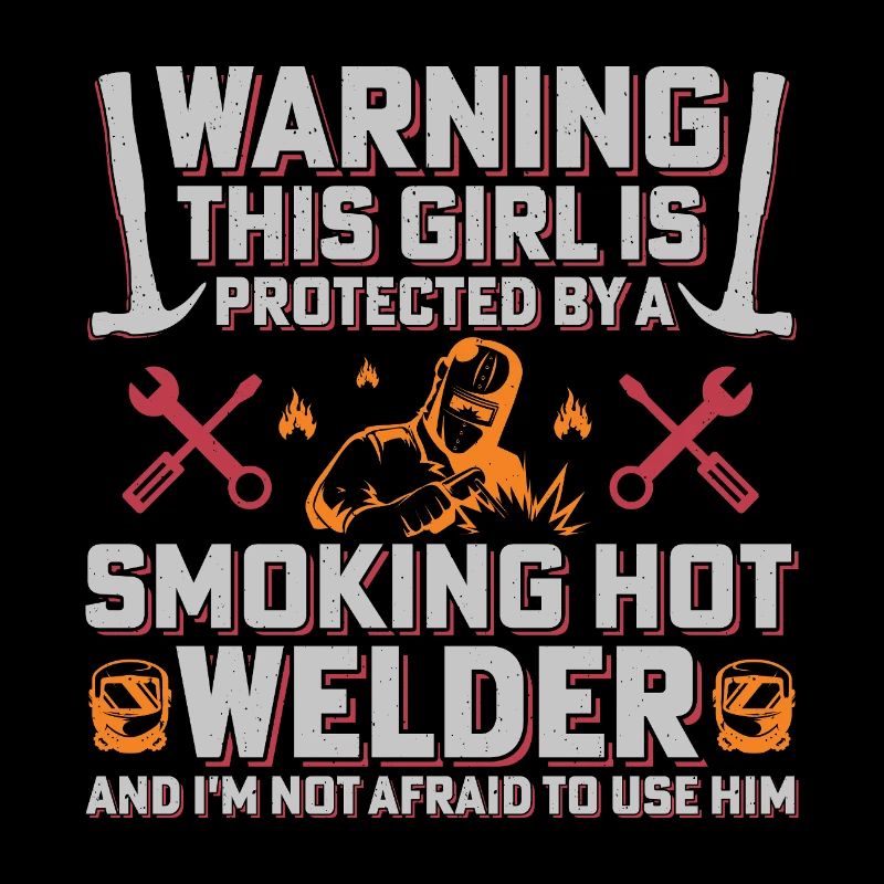 Warning Welder Protects His Girl