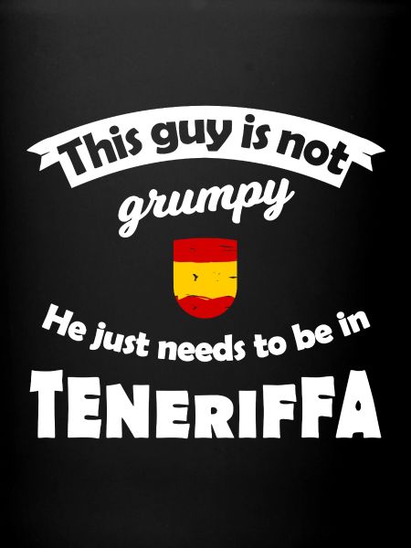 Pas grognon à Tenerife