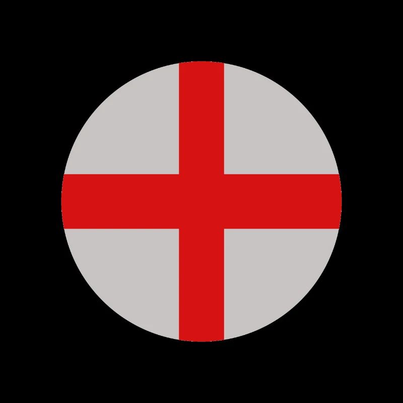 Drapeau rond anglais