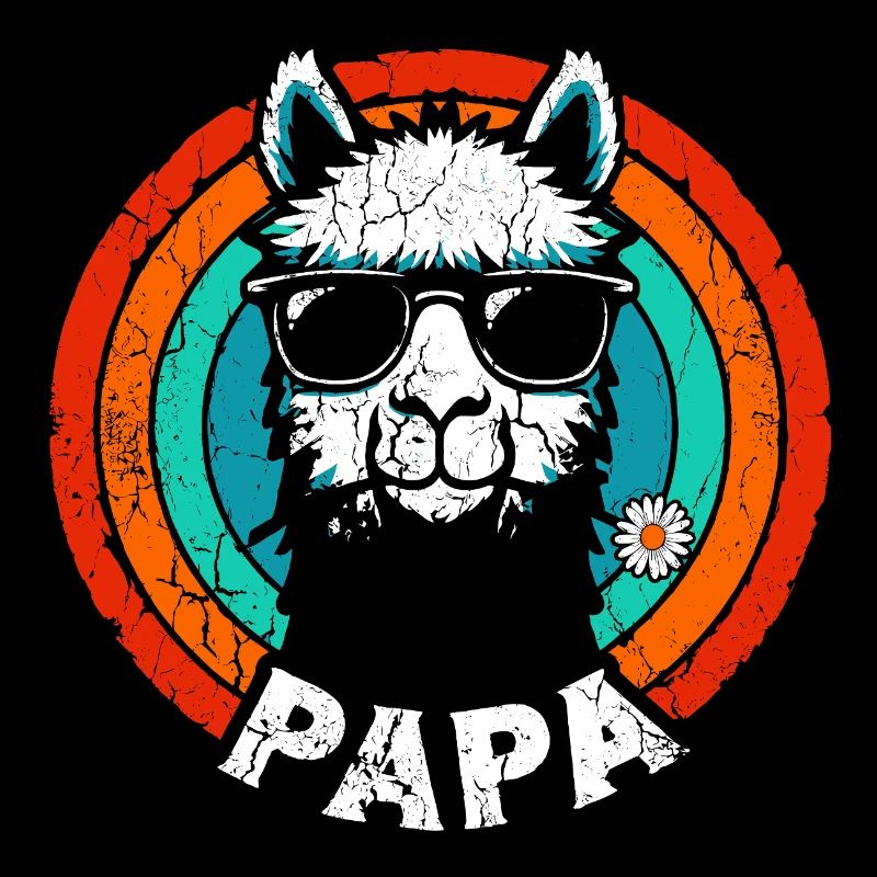 Lunettes de soleil rétro Llama Dad