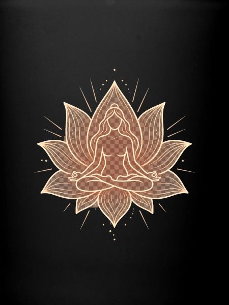 Fleur de méditation Zen-Lotus