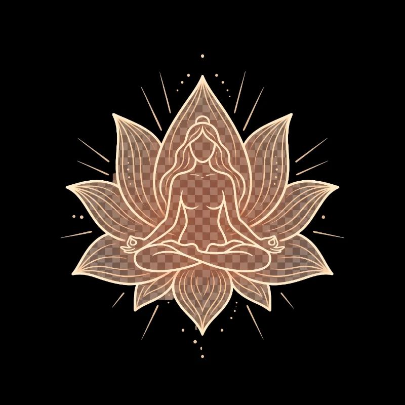 Fleur de méditation Zen-Lotus