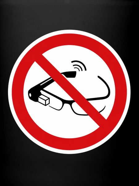 Lunettes intelligentes interdites