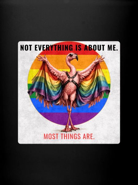 Funny Pride Flamingo LGBTQ Design