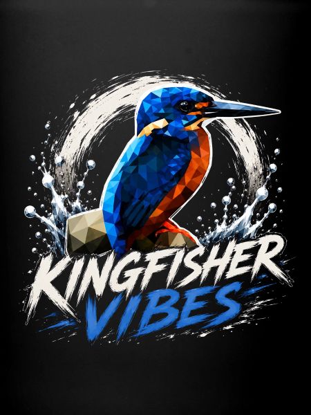 Conception des oiseaux Kingfisher Vibes