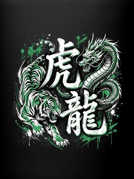 Dragon Tigre Vert
