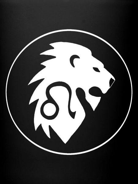 Leo Star Sign (White)