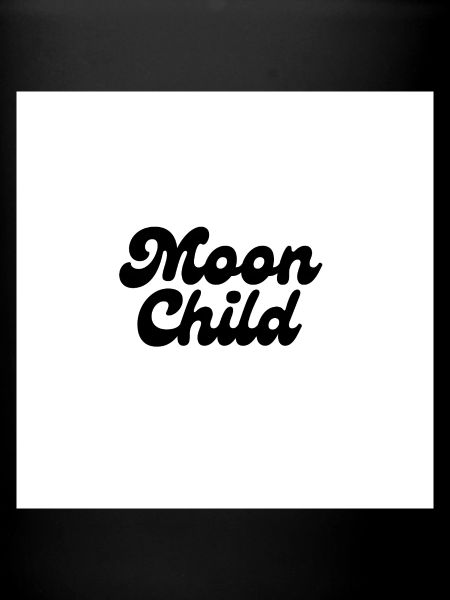 Écriture céleste de Moon Child