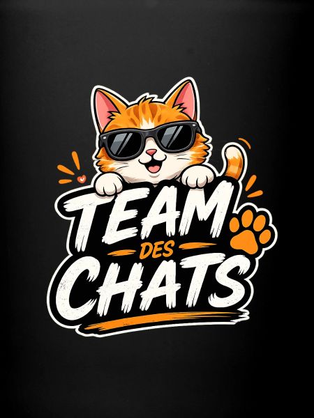 Team des Chats roux vertical