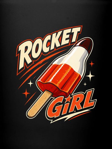 Rocket Girl Eispop Retro