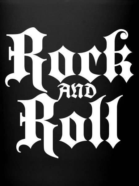 Tatouage gothique rock and roll