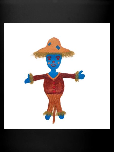 Motif de l’Enfant Épouvantail Susi