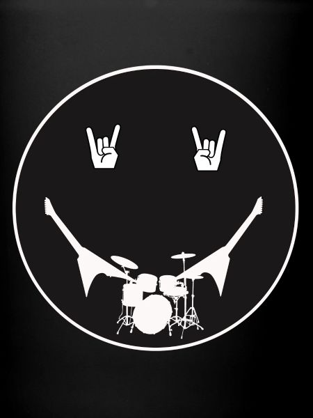Rocking Drum Silhouette