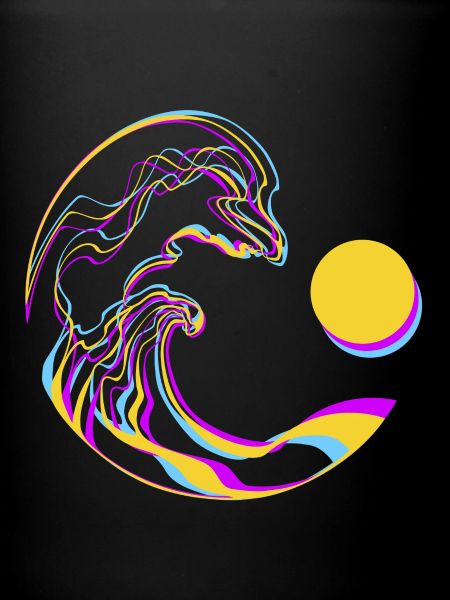 Neon Wellen