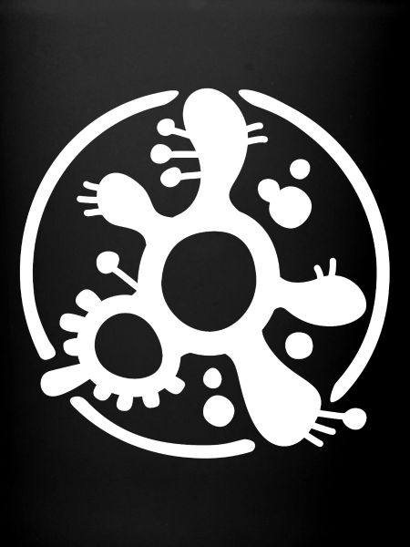 Logo Fragment Protozoaire (blanc)