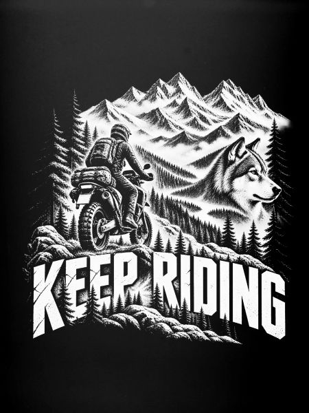 Weiterfahren – Motorrad-Bergabenteuer