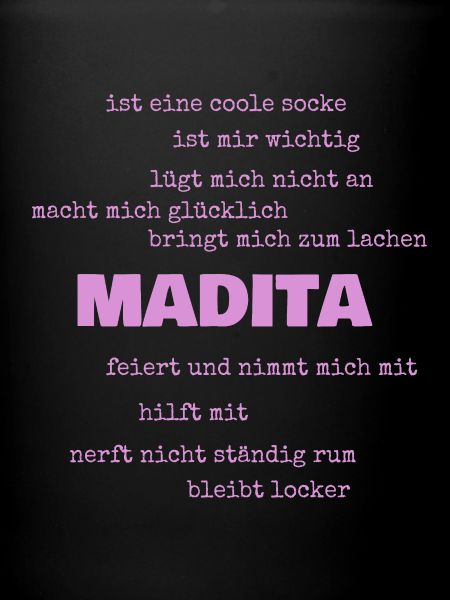 Spruch Madita