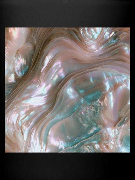 Pastell-Satin-Irisierende Welle