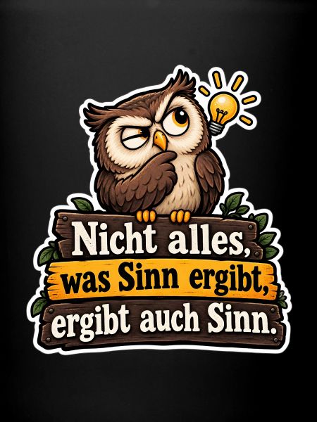Sinnvoller Eulenwitz