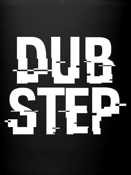Dubstep-Glitch-Typografie