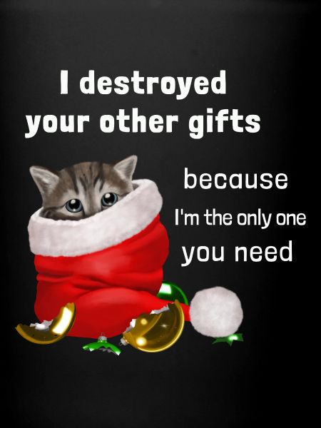 I destroyed your other gifts - Kätzchen
