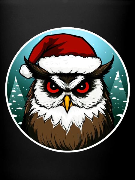 Weihnachten Eulen