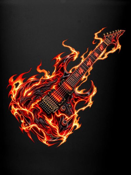 Inferno Dragon Gitarre