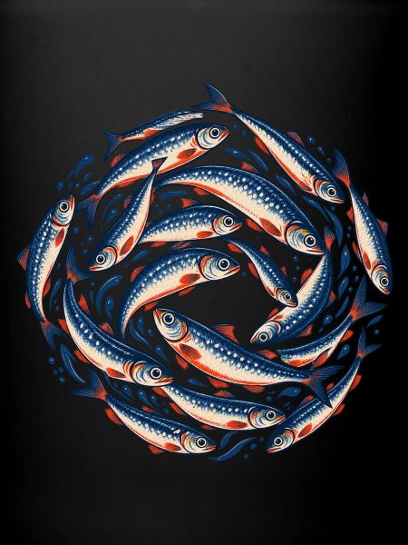 Sardinenschwarm