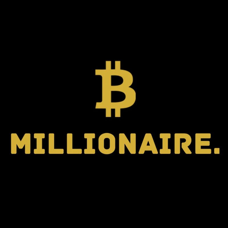 Millionaire. X Bitcoin Millionaire.