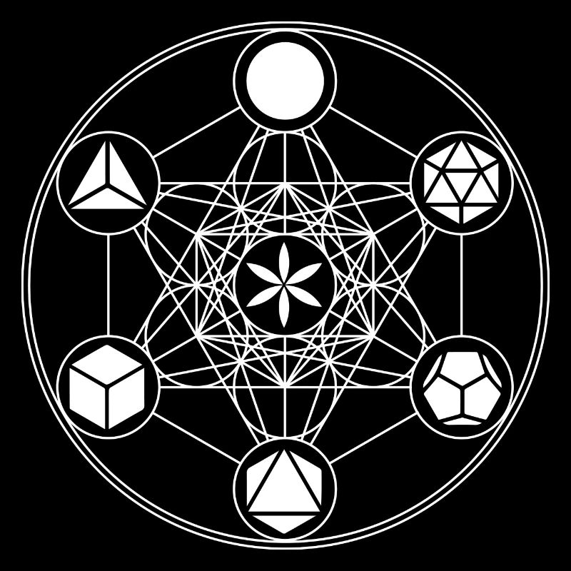 Sacred Geometry Metatrons Cube Mathematics