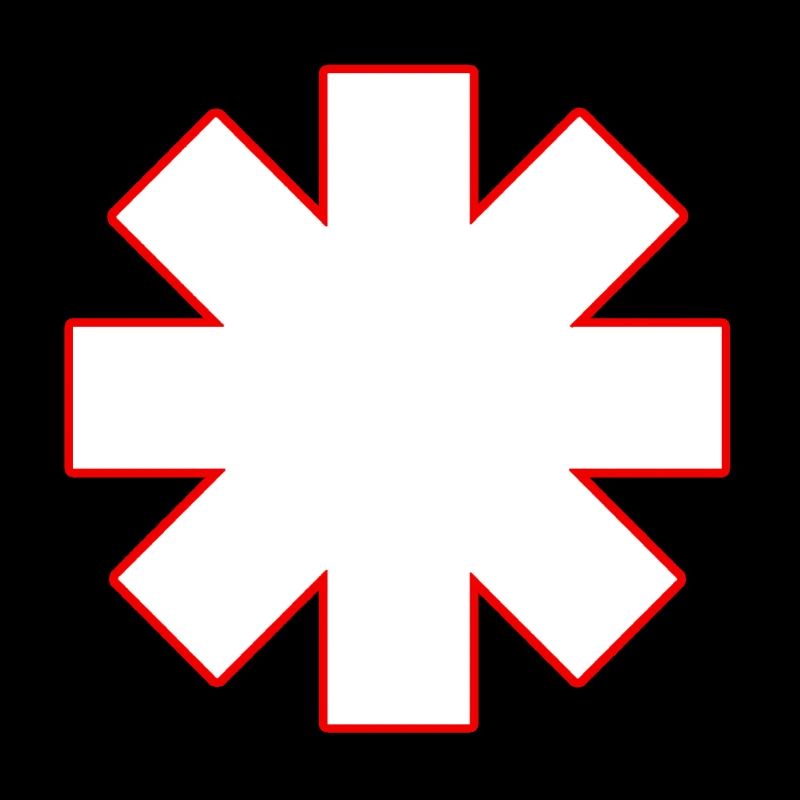 Asterisk rhcp White