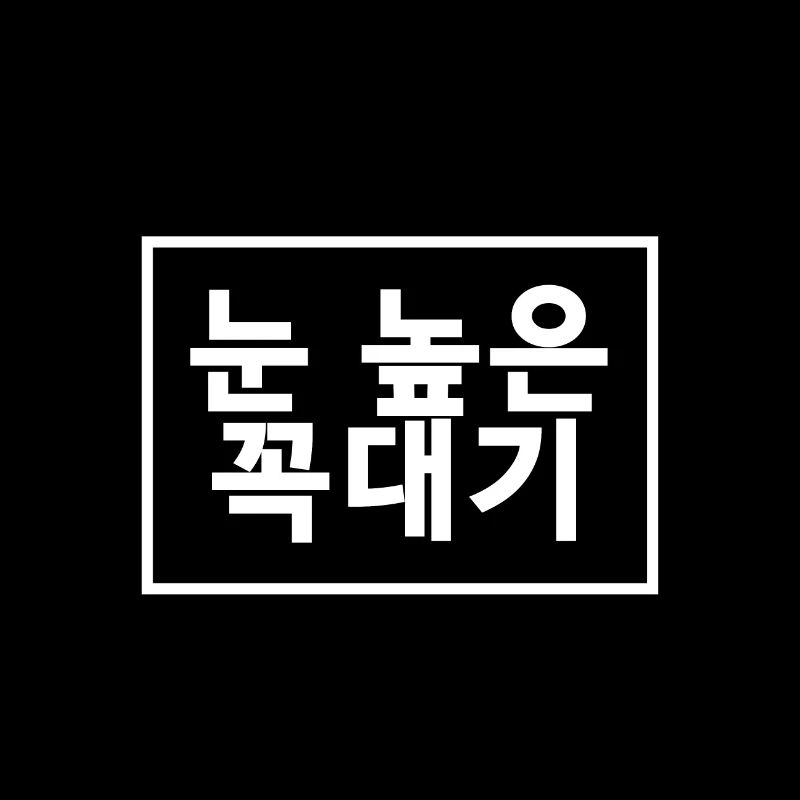 Haut niveau - Coréen Hangul Corée