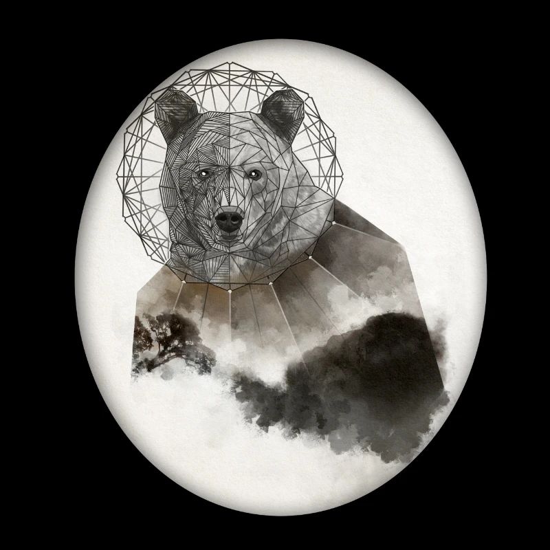Ours ours poly art