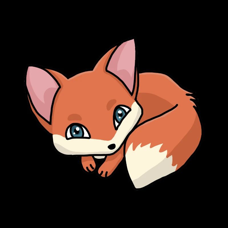 Fox, kawaii