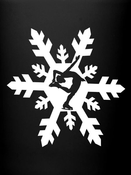 Flocon de neige Patinage