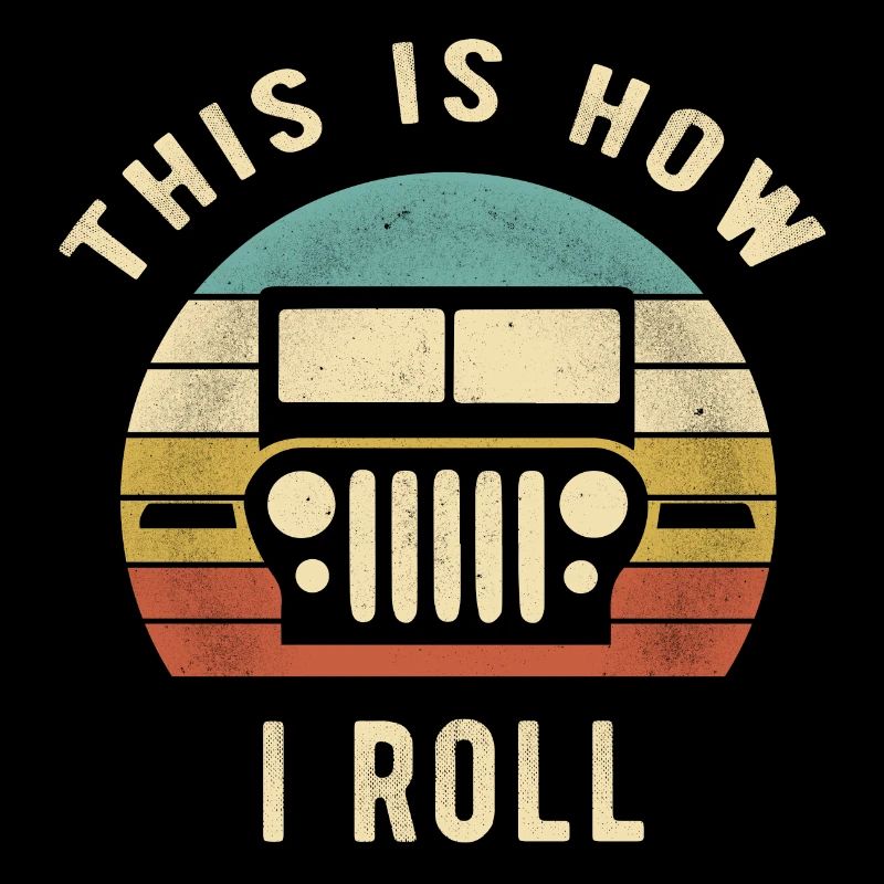 Jeep - das ist, wie ich Retro-Geschenk rolle