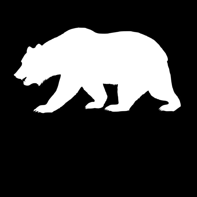 Bear silhouette