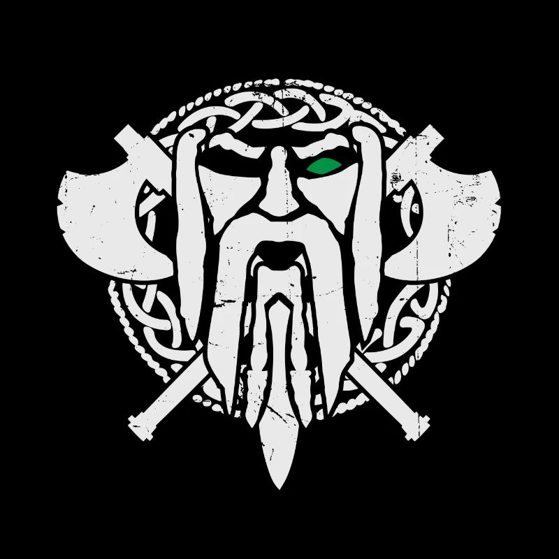 Viking Thor Hammer runes