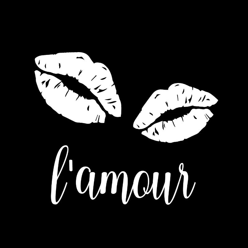 Embrasser les lèvres amour