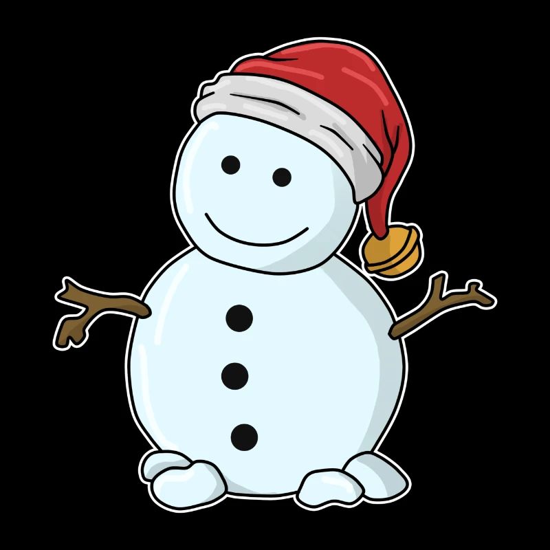 Snowman without a nose
