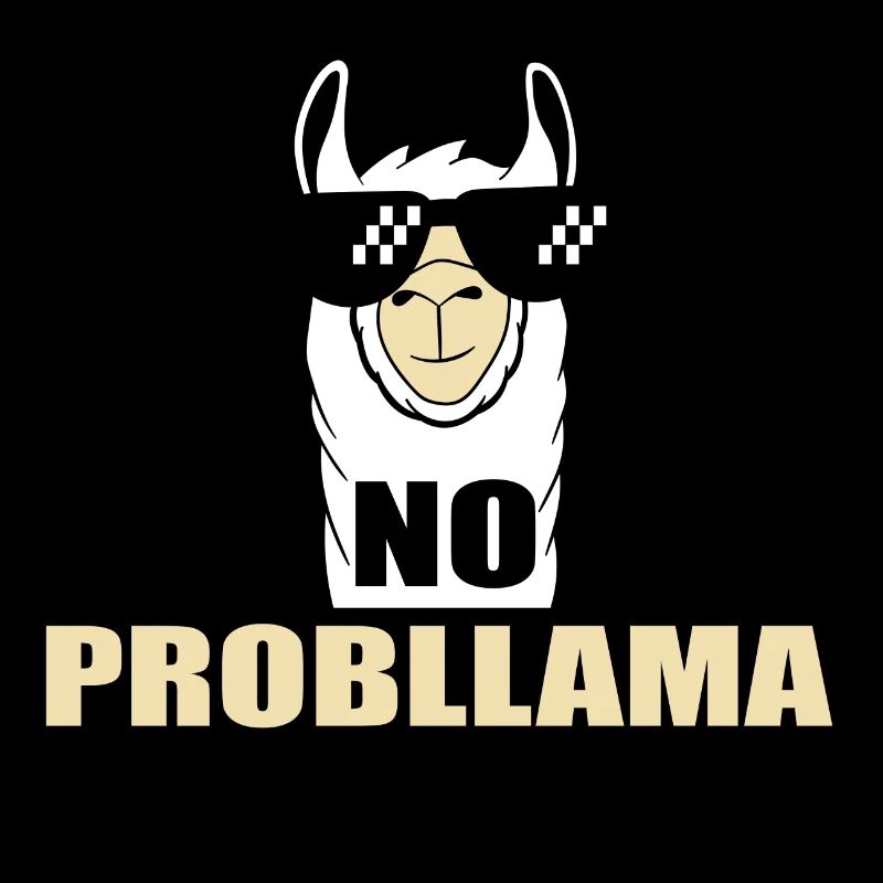 No Prob llama - Funny Llama Lovers