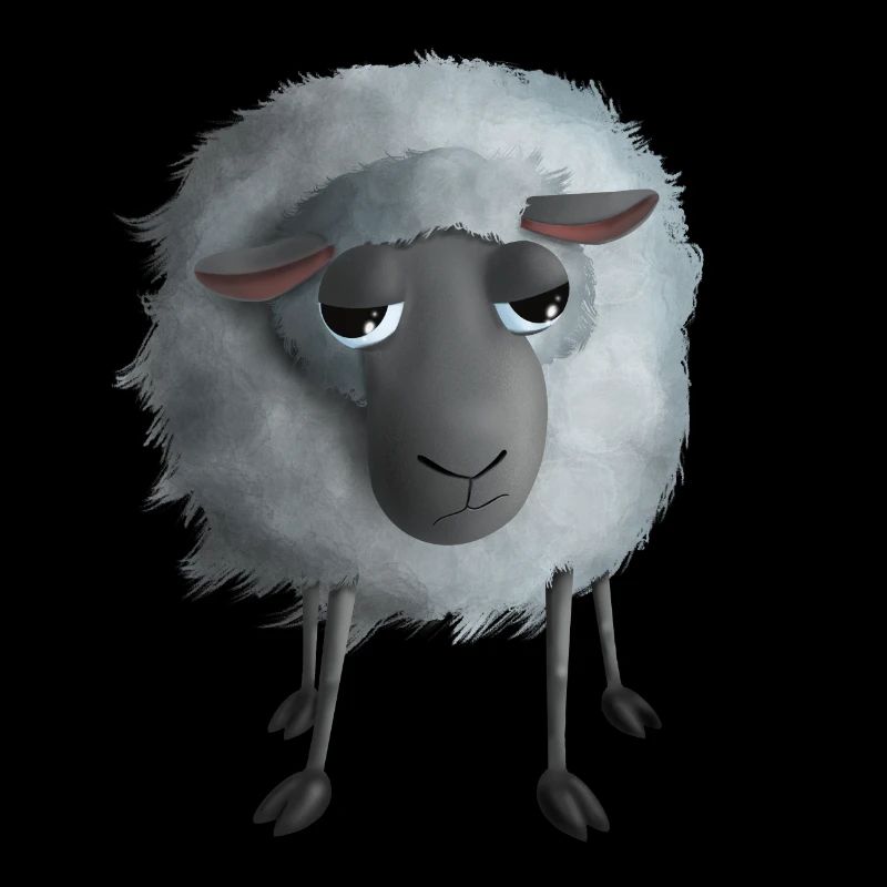 Doux mouton - déçu et emprunté