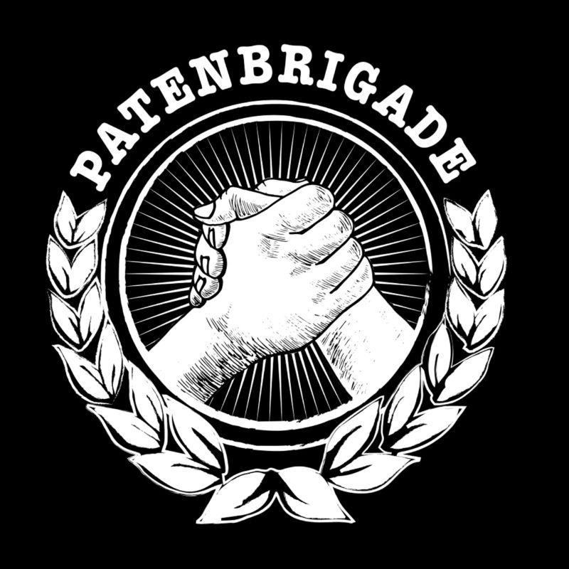 PATENBRIGADE logo (white)