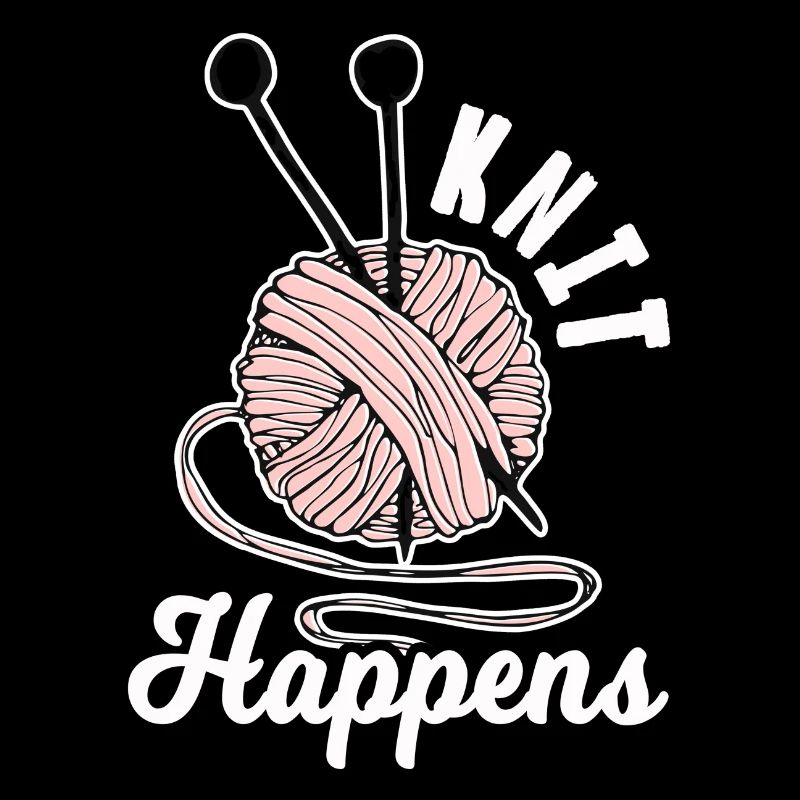 Knitting knitting needle thread