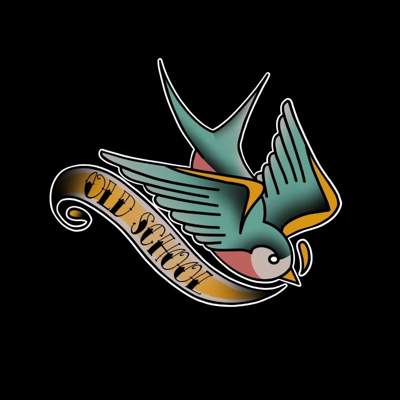 Old school swallow