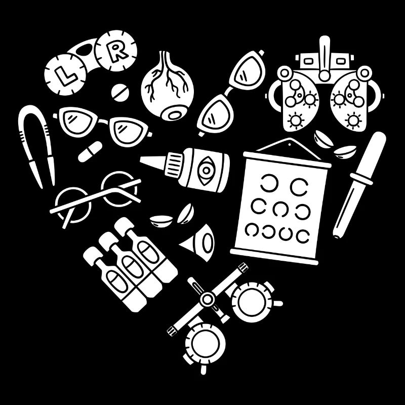 Optometrist optician ophthalmologist heart