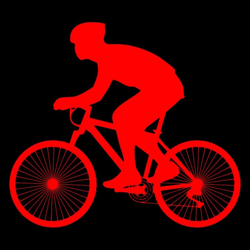 Bicycle red