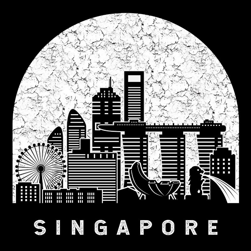 Skyline von Singapur