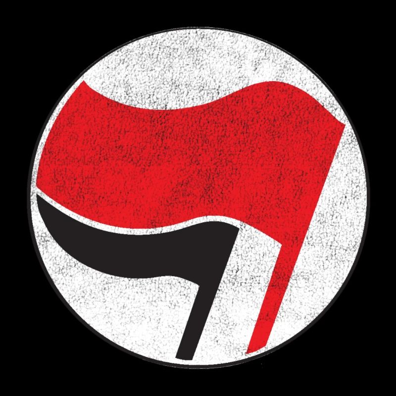 symbole du drapeau antifasciste