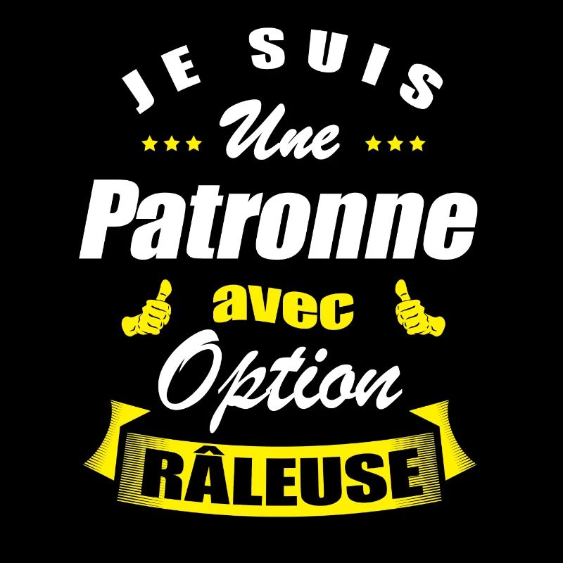 PATRONNE AVEC OPTION RÂLEUSE